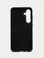 Черный чехол MagSafe на Samsung Galaxy S24 Plus (Магсейф Самсунг С24 Плюс)