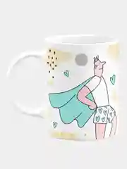 Кружка керамическая Крёстный папа Супермен