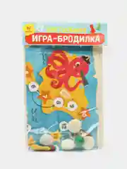 Настольная игра ходилка бродилка "Морской бой"