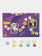 Настольная игра ходилка бродилка "Полёт в космос"