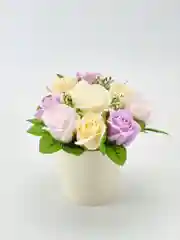 Букет из мыла, пенные розы