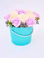 Букет из мыла, пенные розы