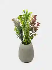 Зелёный хаки искусственные цветы