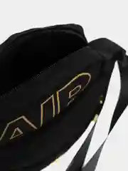 Черный сумка через плечо AirJordan, унисекс, легкий и компактный