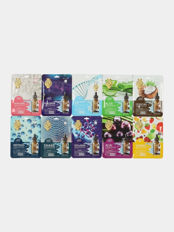 Eco branch набор тканевых масок для лица, Корея, 10 штук