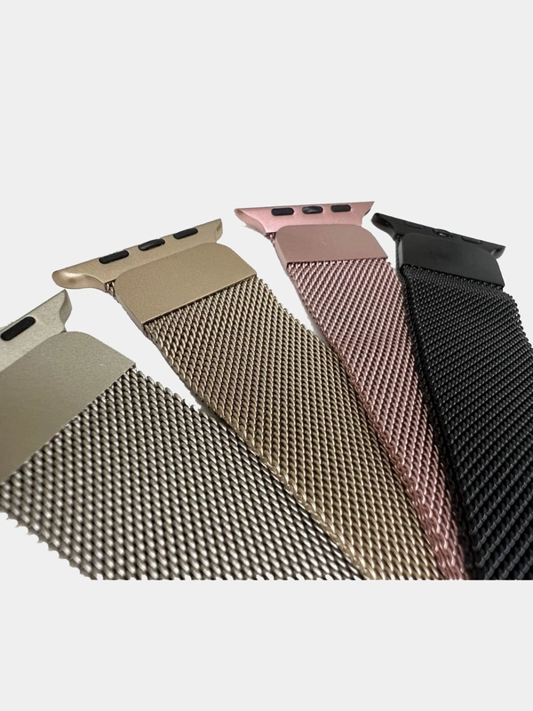 Ремешок для Apple Watch, миланская петля, нержавеющая сталь