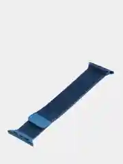 Зеленый ремешок для Apple Watch, миланская петля, нержавеющая сталь