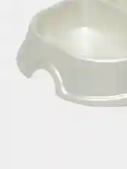 Белый миска для кошек и собак, миска двойная