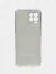 Хром чехол на Oppo Realme 8/8 Pro / Реалми 8/8 Про прозрачный, с рисунком, защита камеры