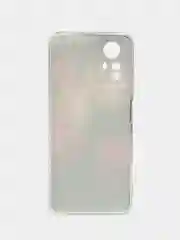 Кораллово-розовый чехол на Xiaomi Redmi Note 12S / Сяоми Редми Нот 12S прозрачный, с рисунком, защита камеры
