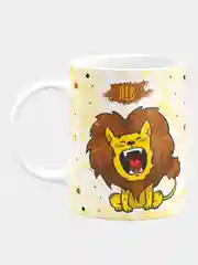 Кружка керамическая Котик Знак Зодиака: Лев