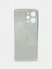 Серый силиконовый чехол на Xiaomi Redmi 12 / Редми 12 прозрачный, с рисунком, защита камеры