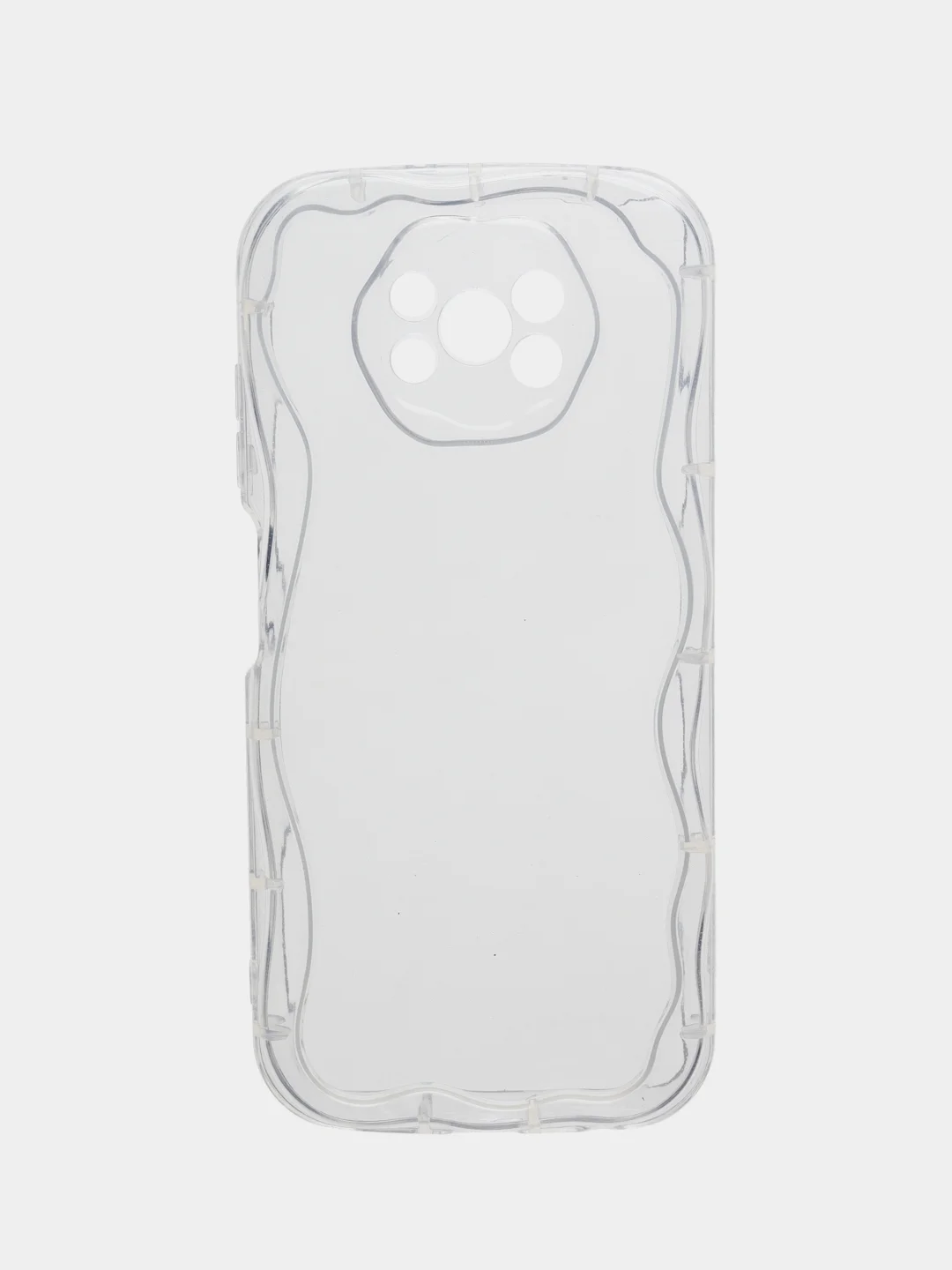 Прозрачный чехол для Xiaomi Poco X3 NFC / Poco X3 PRO (Сяоми Поко Х3 Про), прозрачный, противоударный