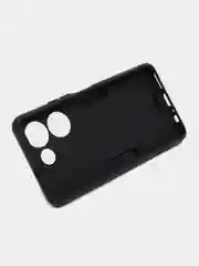 Синий чехол для Tecno Camon 20/Camon 20 Pro 4G противоударный с металлической подставкой кольцом