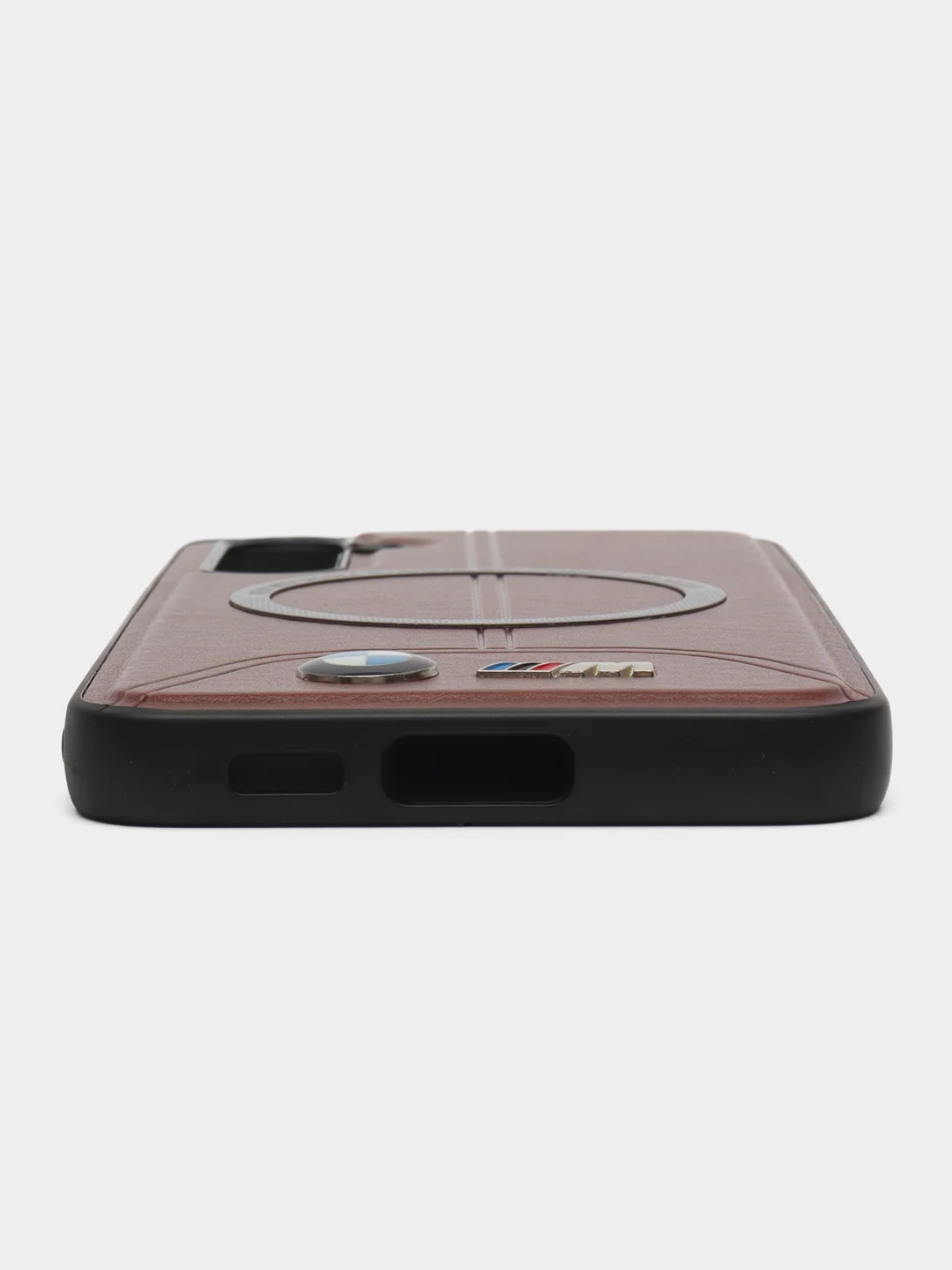 Коричневый чехол MagSafe на Samsung Galaxy S23 FE (Магсейф Самсунг С23 ФЕ)