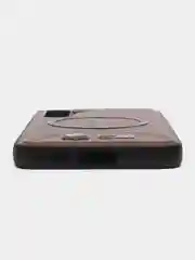 Коричневый чехол MagSafe на Samsung Galaxy S23 FE (Магсейф Самсунг С23 ФЕ)