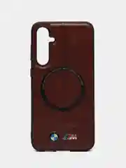 Коричневый чехол MagSafe на Samsung Galaxy S23 FE (Магсейф Самсунг С23 ФЕ)