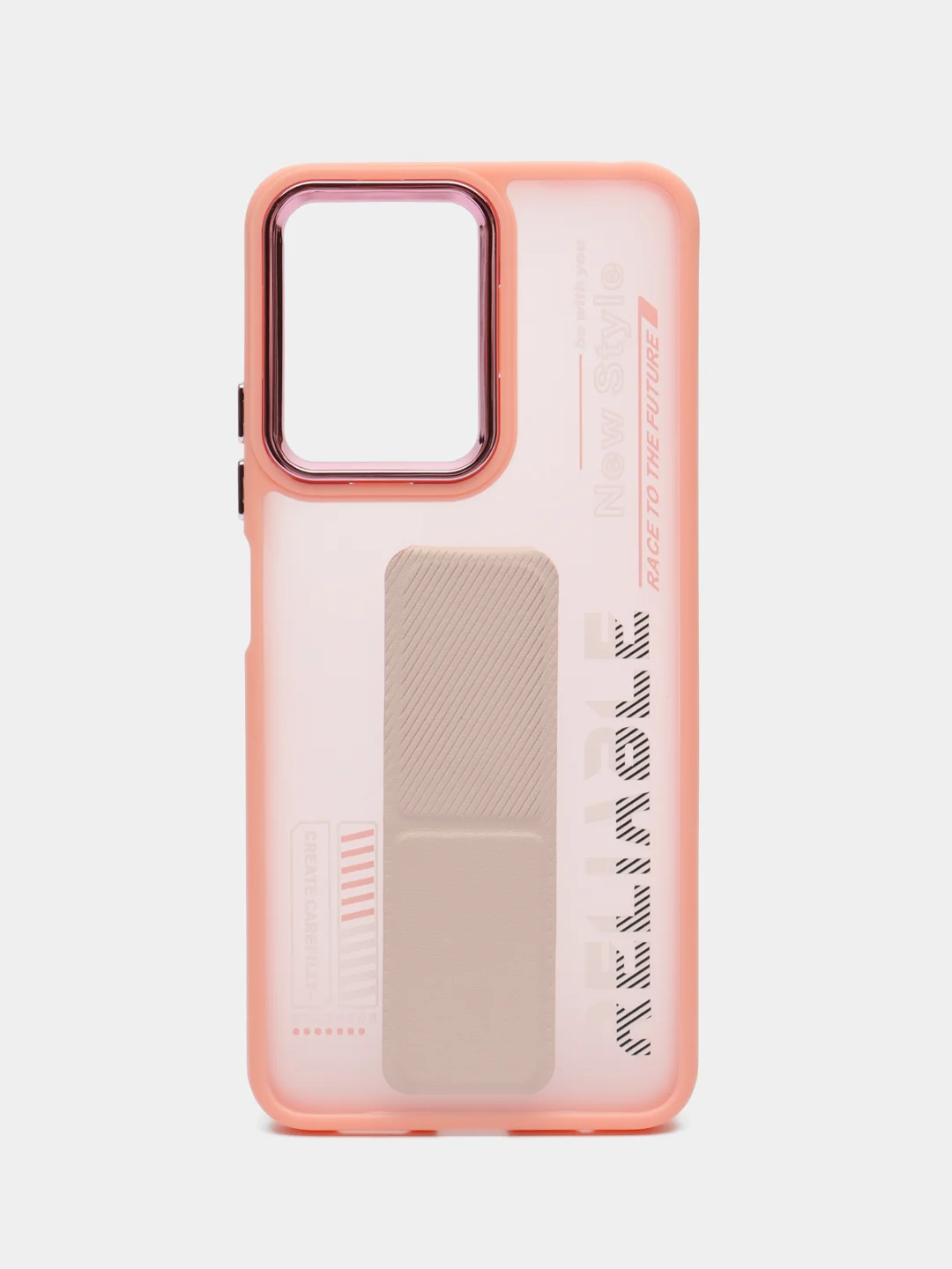 Пудровый чехол с подставкой на Xiaomi Redmi Note 12 4G (Сяоми Редми Нот 12 4G)