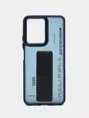Темно-синий чехол с подставкой на Xiaomi Redmi Note 12 4G (Сяоми Редми Нот 12 4G)