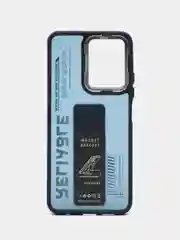 Пудровый чехол с подставкой на Xiaomi Redmi Note 12 4G (Сяоми Редми Нот 12 4G)