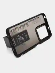 Черный чехол с подставкой на Xiaomi Redmi Note 12 4G (Сяоми Редми Нот 12 4G)