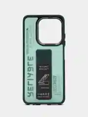 Зеленый чехол с подставкой на Tecno Spark 10 и Tecno Spark 10C (Техно Спарк 10 и Техно Спарк 10С)