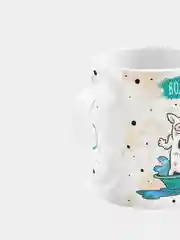 Кружка керамическая "Котик. Знак Зодиака: Водолей"