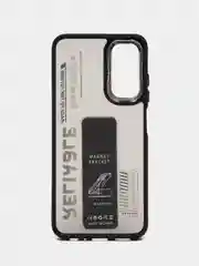 Черный чехол с подставкой на Samsung A05s (Самсунг А05с)
