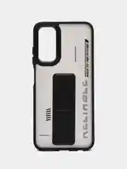 Черный чехол с подставкой на Samsung A05s (Самсунг А05с)
