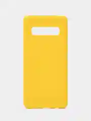 Желтый чехол для Samsung S10