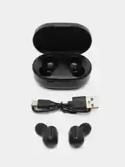 Угольный наушники Беспроводные  MiPods A6S   Bluetooth