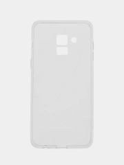 Ультратонкий силиконовый чехол для Samsung A8 plus