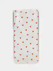 Коралловый меланж силиконовый чехол на Xiaomi Redmi 9T / Редми 9Т прозрачный, с рисунком, защита камеры