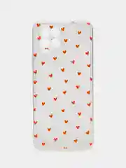 Коралловый меланж чехол на Oppo Realme 8/8 Pro / Реалми 8/8 Про прозрачный, с рисунком, защита камеры