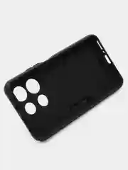 Синий чехол Xiaomi Redmi Note 13 4G противоударный, с металлической подставкой кольцом