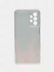 Оливковый чехол на Samsung Galaxy A23 / Самсунг А23 прозрачный, с рисунком, защита камеры