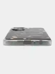 Серый чехол на Samsung Galaxy A23 / Самсунг А23 прозрачный, с рисунком, защита камеры