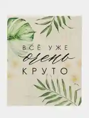 Зеленый открытка для подарка, для цветов, разные рисунки, 8,8 х 10,7 см