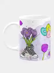 Кружка керамическая "Если женщина молчит"