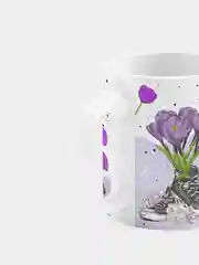 Кружка керамическая "Если женщина молчит"
