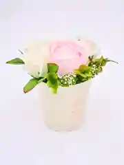 Букет из мыла, пенные розы и пионы