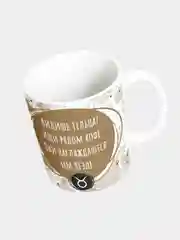 Кружка керамическая Котик Знак Зодиака: Телец