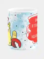 Кружка керамическая Котик Знак Зодиака: Рак