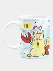 Кружка керамическая Котик Знак Зодиака: Рак