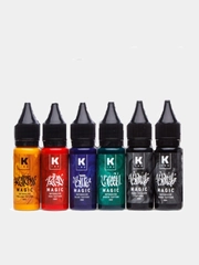 Тату пигменты, серия Magic intensive  tattoo ink 15 мл. Универсальные