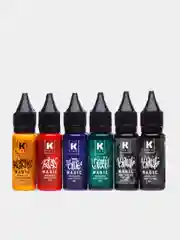 Тату пигменты, серия Magic intensive  tattoo ink 15 мл. Универсальные
