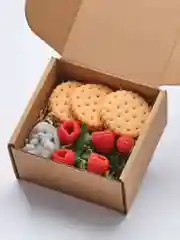 Мыло ручной работы Печенье, малина и зайчик