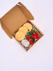 Мыло ручной работы Печенье, малина и зайчик