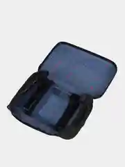 Белый чемодан складной на колесах