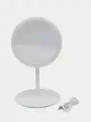 Белый зеркало сенсорное настольное с подсветкой LED